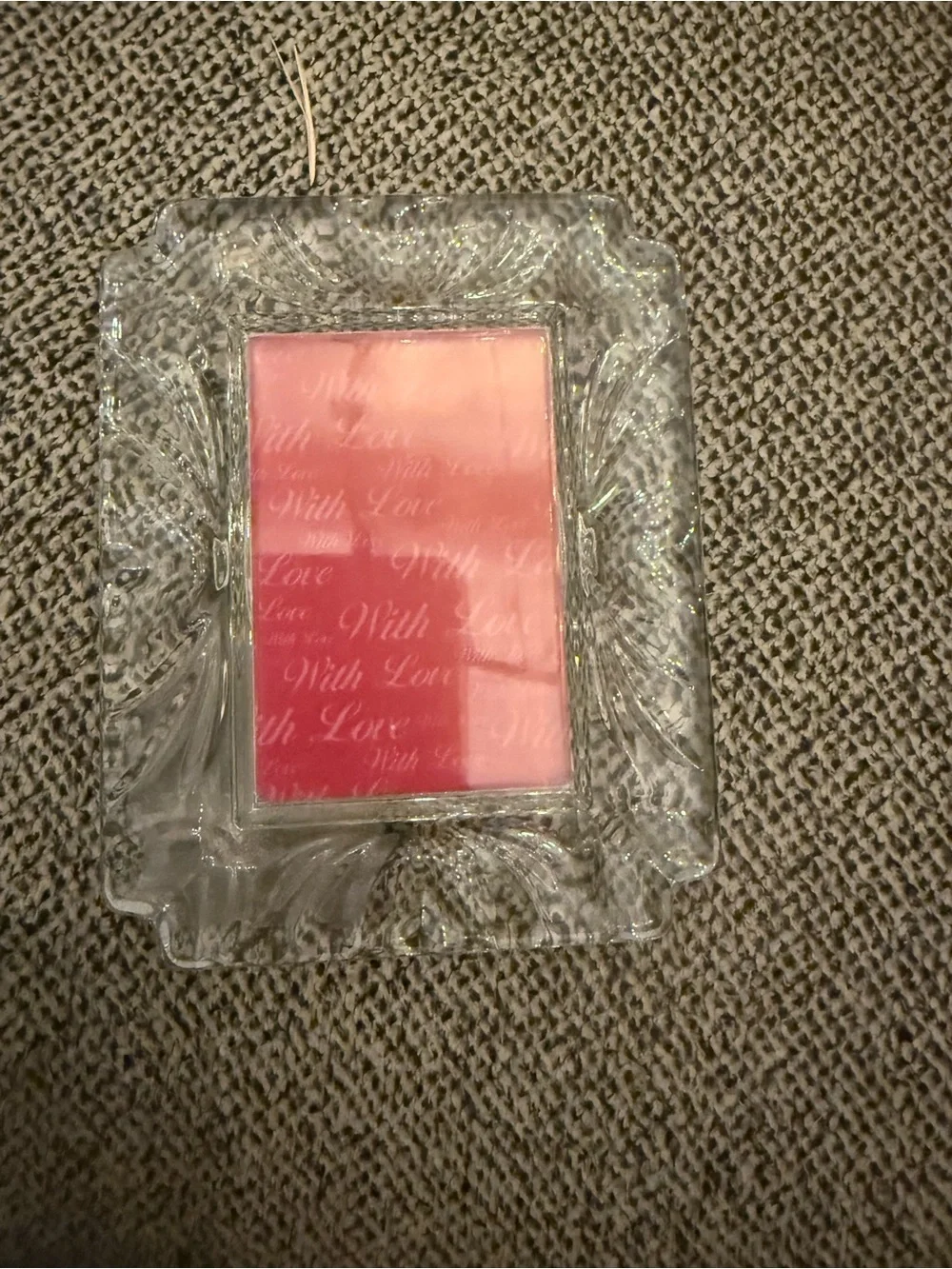Vintage Waterford Crystal Clear Frame